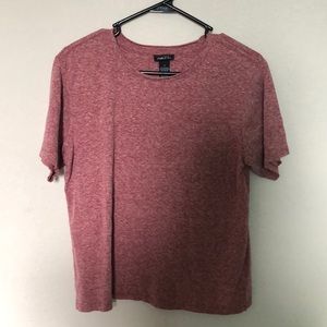 Red plain shirt